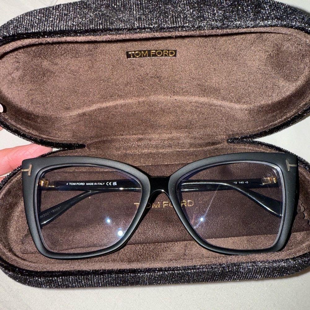 Tom Ford Elegant Black Women's Prescription Glasses